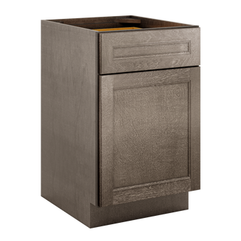 Base Kitchen Cabinet B21 Milan Slate 21 in. width 34.5 in. height 24 in. depth