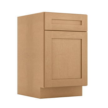 Base Kitchen Cabinet B21 Shaker Toffee 21 in. width 34.5 in. height 24 in. depth