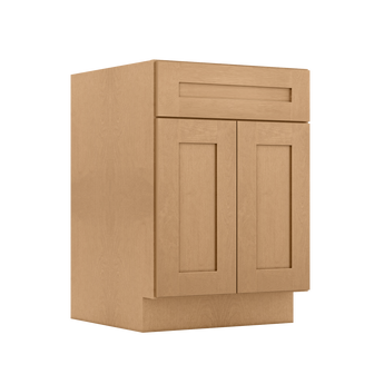 Base Kitchen Cabinet B24 Shaker Toffee 24 in. width 34.5 in. height 24 in. depth