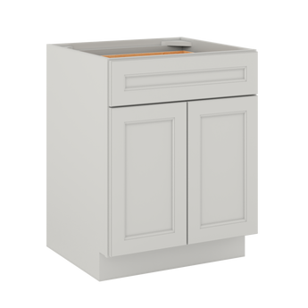 Base Kitchen Cabinet B27 Milan Pearl 27 in. width 34.5 in. height 24 in. depth