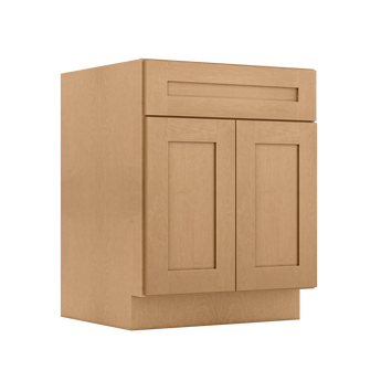 Base Kitchen Cabinet B27 Shaker Toffee 27 in. width 34.5 in. height 24 in. depth