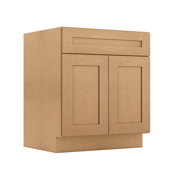 Base Kitchen Cabinet B30 Shaker Toffee  30 in. width 34.5 in. height 24 in. depth