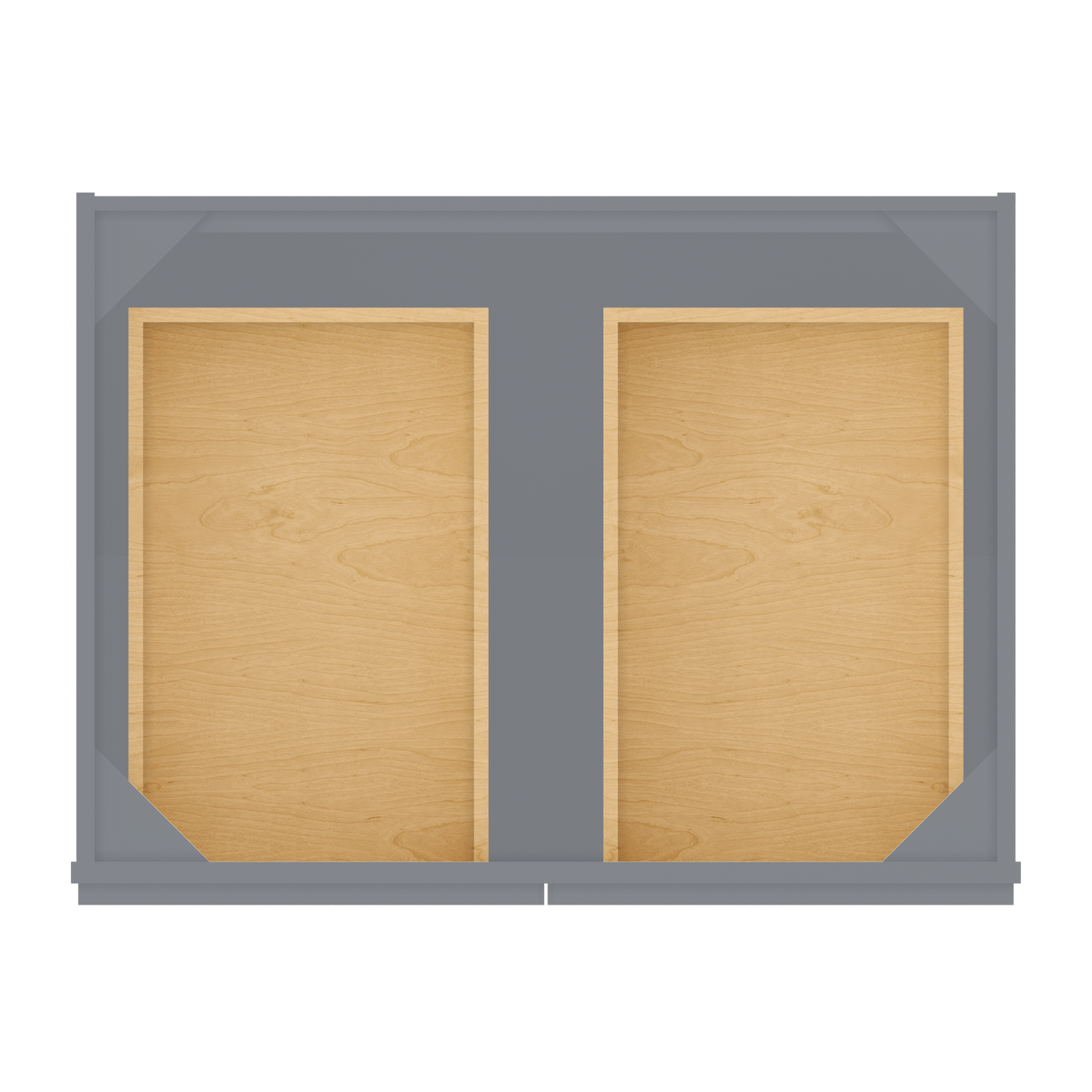 Base Kitchen Cabinet B33 Colonial Gray LessCare 33 in. width 34.5 in. height 24 in. depth