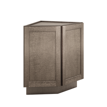 Base End Kitchen Cabinet BECF24 Milan Slate 24 in. width 34.5 in. height 24 in. depth