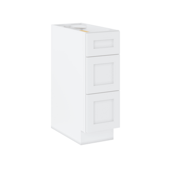 Drawer Base Kitchen Cabinet DB12 Alpina White LessCare 12 in. width 34.5 in. height 24 in. depth