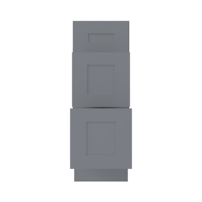 Drawer Base Kitchen Cabinet DB12 Colonial Gray LessCare 12 in. width 34.5 in. height 24 in. depth