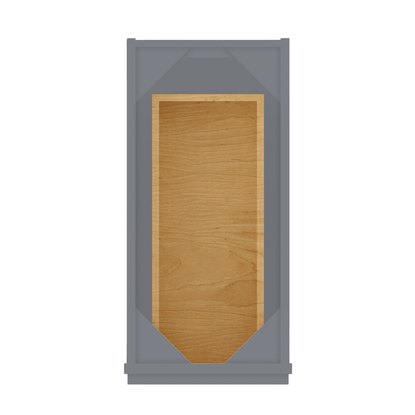 Drawer Base Kitchen Cabinet DB12 Colonial Gray LessCare 12 in. width 34.5 in. height 24 in. depth