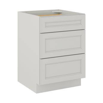 Drawer Base Kitchen Cabinet DB24 Milan Pearl 24 in. width 34.5 in. height 24 in. depth