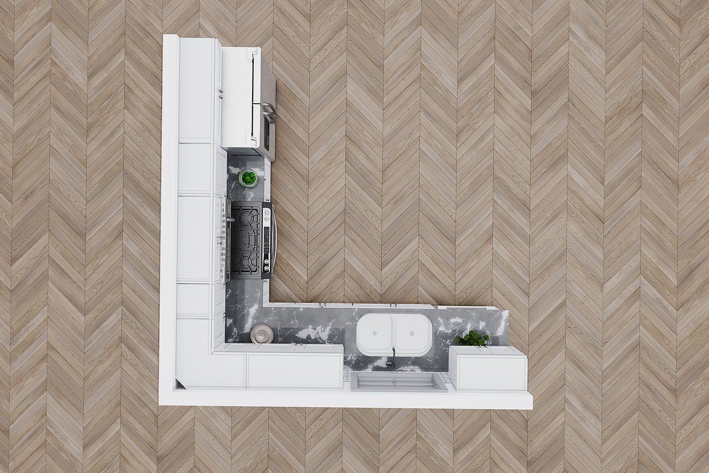 Fabuwood Galaxy Frost 10x10 Kitchen