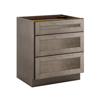 Linen Range Base Kitchen Cabinet LRB30 Milan Slate 30 in. width 34.5 in. height 24 in. depth