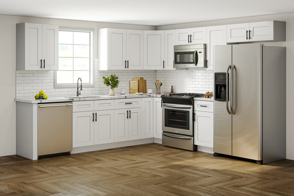 Lesscare Alpina White 10x10 Kitchen