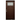 FIRE RATED HOMETOWN FIBERGLASS DOOR STAINED DARK WALNUT