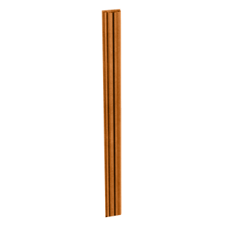 Split Turning Molding REED96 Newport LessCare 0.5 in. width 96 in. depth