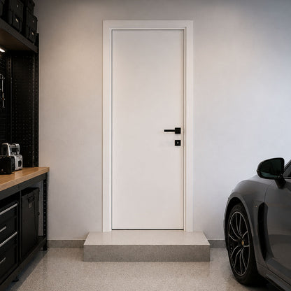 36in. x 80 in. Flat Panel Primed 90 Min. Fire-Rated House-to-Garage Prehung Interior Door