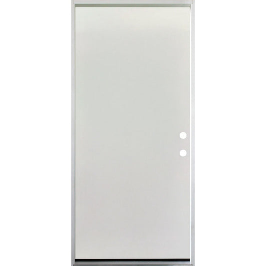 36in. x 80 in. Flat Panel Primed 90 Min. Fire-Rated House-to-Garage Prehung Interior Door