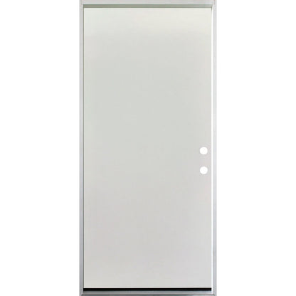 36in. x 80 in. Flat Panel Primed 90 Min. Fire-Rated House-to-Garage Prehung Interior Door