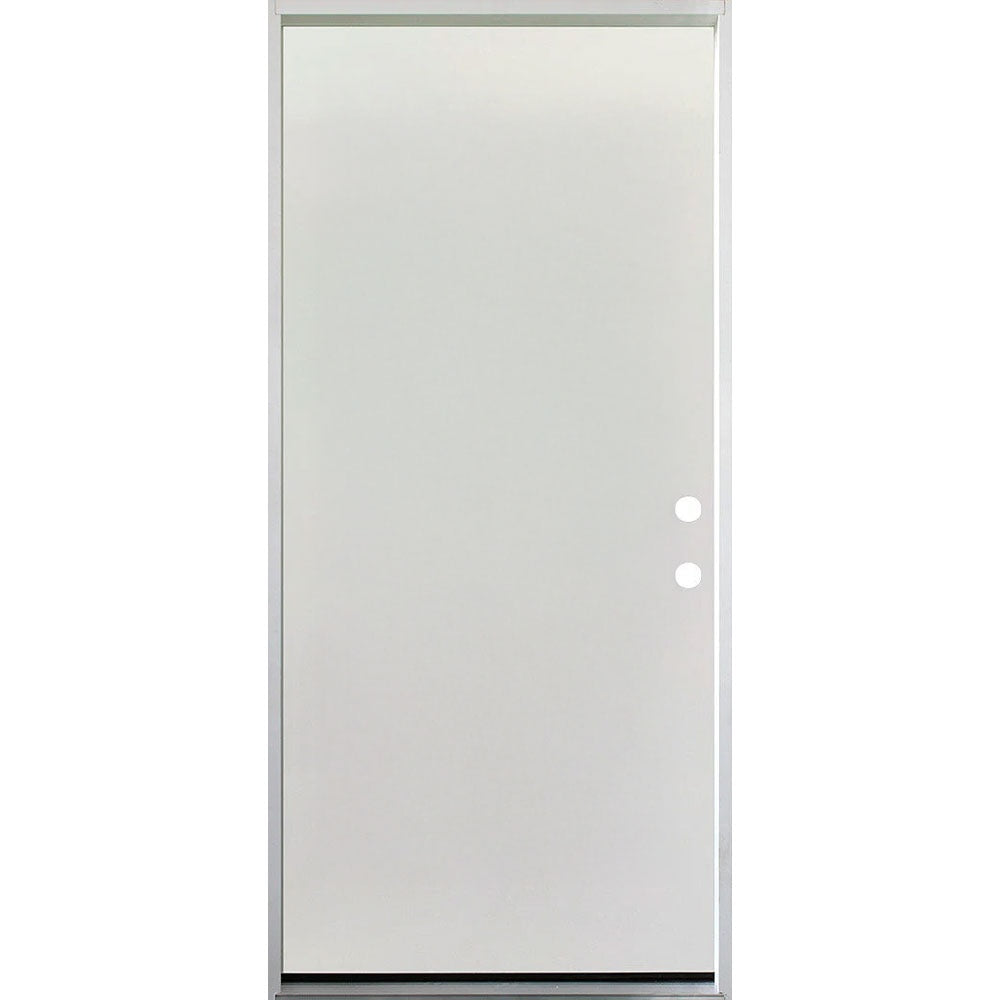36in. x 80 in. Flat Panel Primed 90 Min. Fire-Rated House-to-Garage Prehung Interior Door