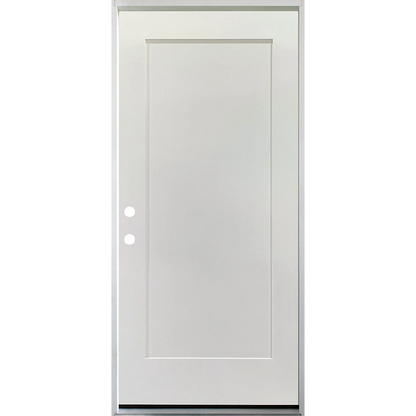 36in. x 80 in. 1 Panel Primed 90 Min. Fire-Rated House-to-Garage Single Prehung Interior Door