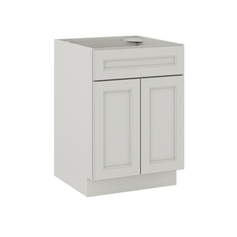 Sink Base Kitchen Cabinet SB24 Milan Pearl 24 in. width 34.5 in. height 24 in. depth