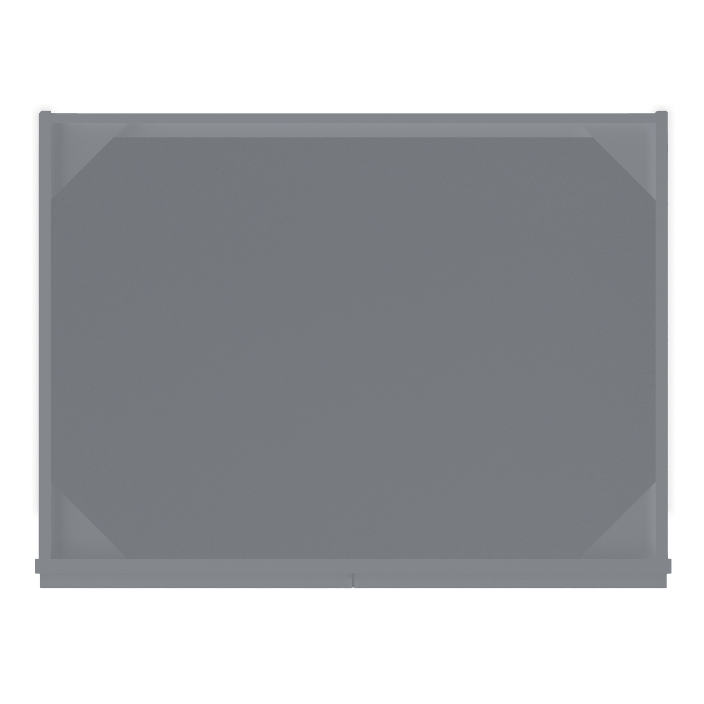 Sink Base Kitchen Cabinet SB33 Colonial Gray LessCare 33 in. width 34.5 in. height 24 in. depth