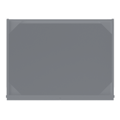 Sink Base Kitchen Cabinet SB33 Colonial Gray LessCare 33 in. width 34.5 in. height 24 in. depth