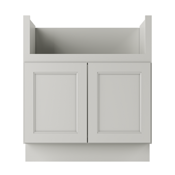 30"W Farmhouse Sink Base Cabinet - Milan pearl