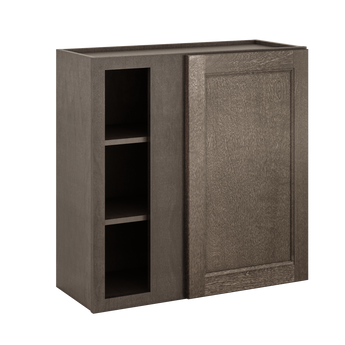 Square Corner Wall Blind Reversible Kitchen Cabinet SC3030 Milan Slate 30 in. width 30 in. height 12 in. depth