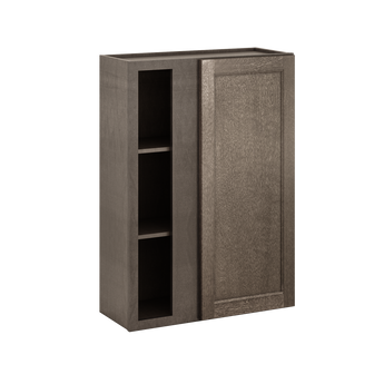 Square Corner Wall Blind Reversible Kitchen Cabinet SC3042 Milan Slate30 in. width 42 in. height 12 in. depth