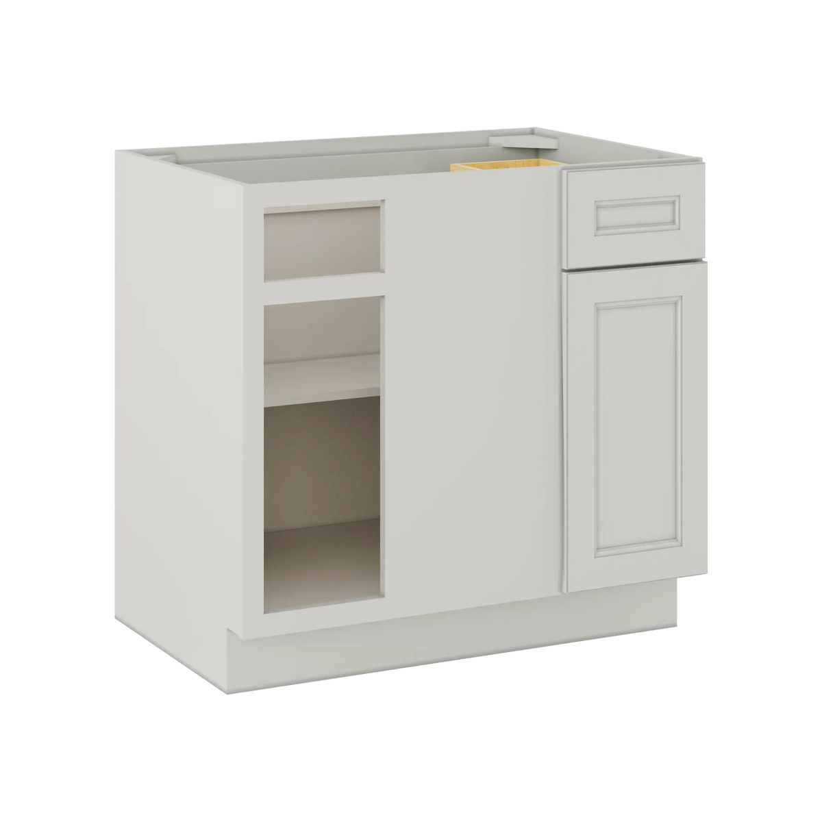 Blind Corner Base Kitchen Cabinet SCB36 Milan Pearl 36 in. width 34.5 in. height 24 in. depth