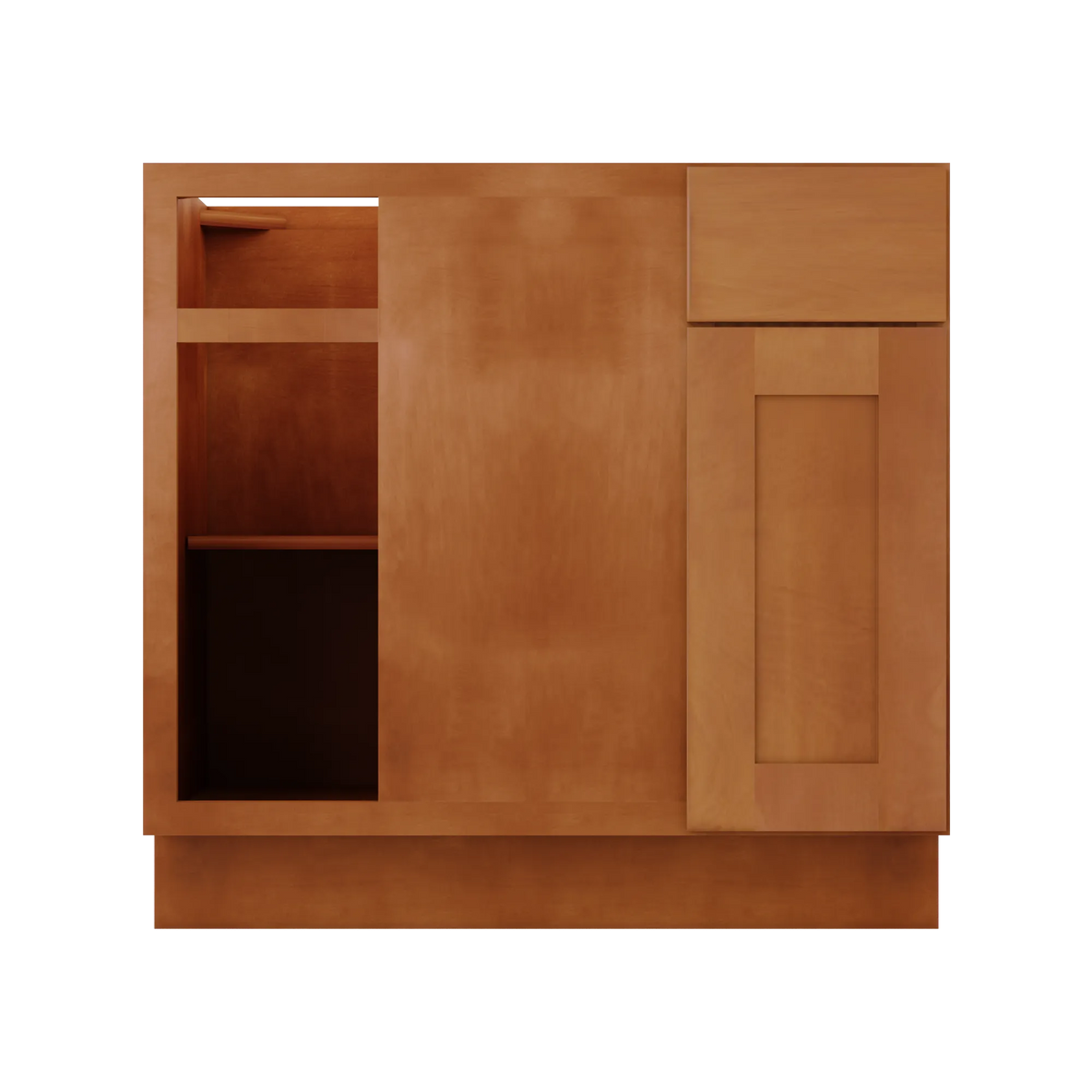 Blind Corner Base Kitchen Cabinet SCB36 Newport LessCare 36 in. width 34.5 in. height 24 in. depth