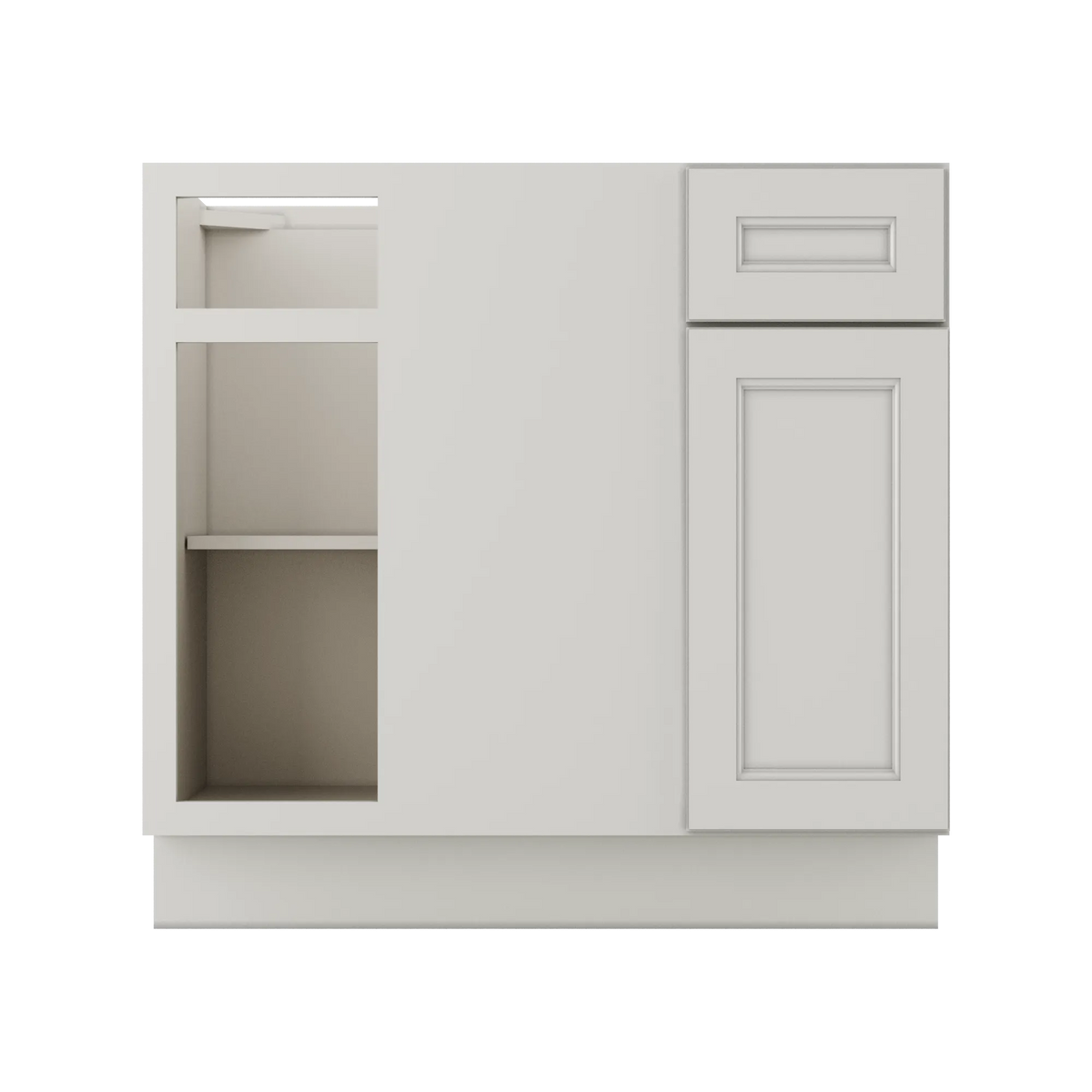 Blind Corner Base Kitchen Cabinet SCB36 Milan Pearl 36 in. width 34.5 in. height 24 in. depth