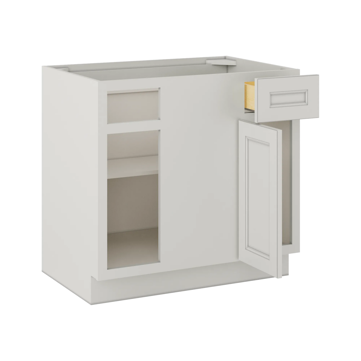 Blind Corner Base Kitchen Cabinet SCB36 Milan Pearl 36 in. width 34.5 in. height 24 in. depth