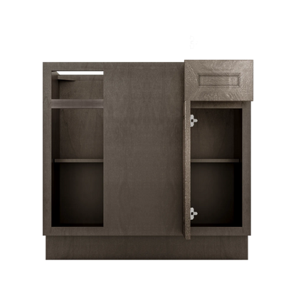 Blind Corner Base Kitchen Cabinet SCB36 Milan Slate 36 in. width 34.5 in. height 24 in. depth