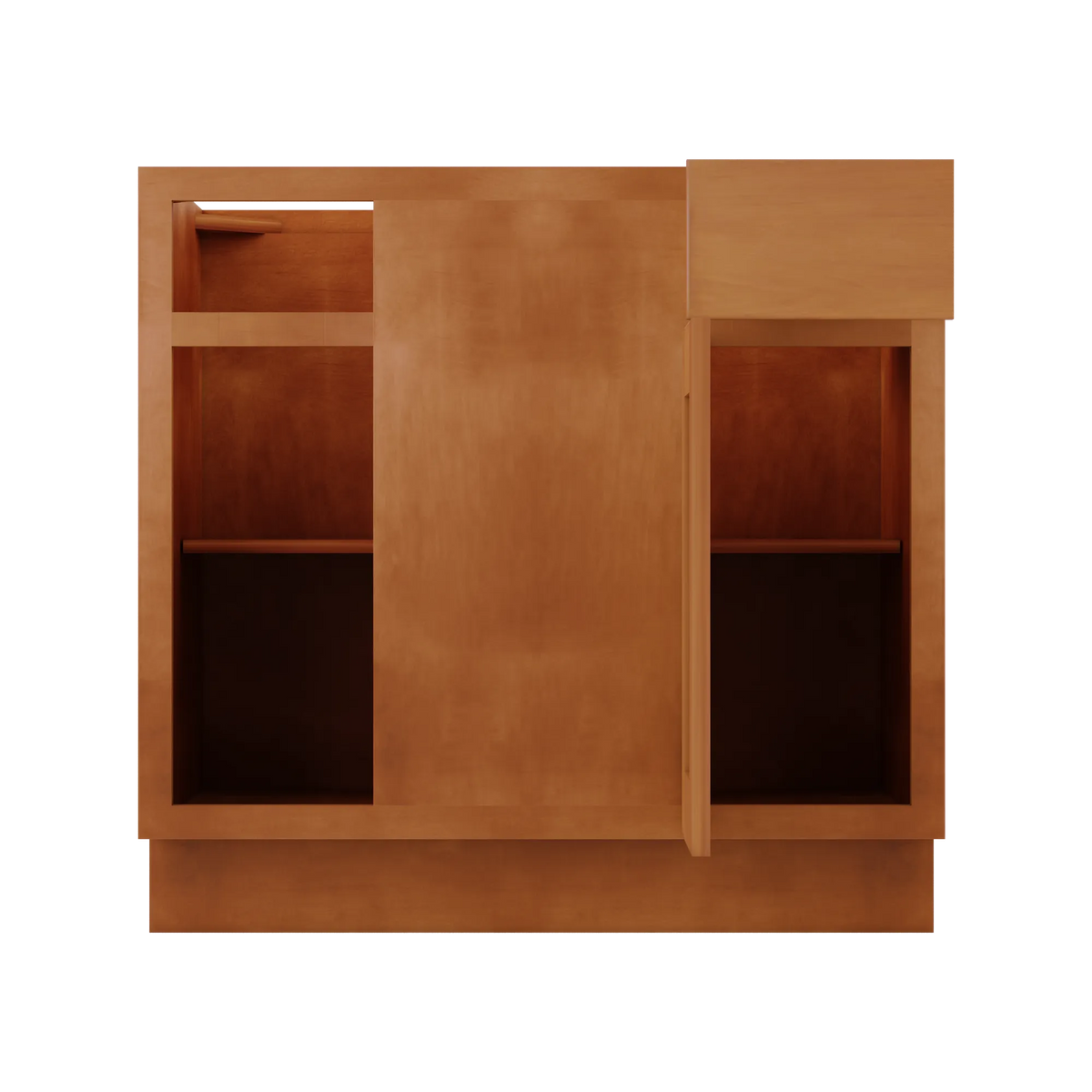 Blind Corner Base Kitchen Cabinet SCB36 Newport LessCare 36 in. width 34.5 in. height 24 in. depth