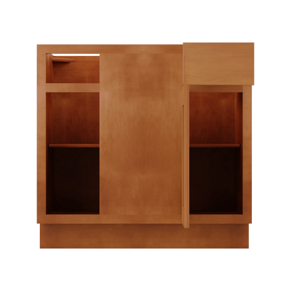 Blind Corner Base Kitchen Cabinet SCB36 Newport LessCare 36 in. width 34.5 in. height 24 in. depth