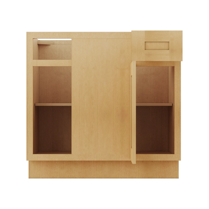 Blind Corner Base Kitchen Cabinet SCB36 Shaker Toffee 36 in. width 34.5 in. height 24 in. depth