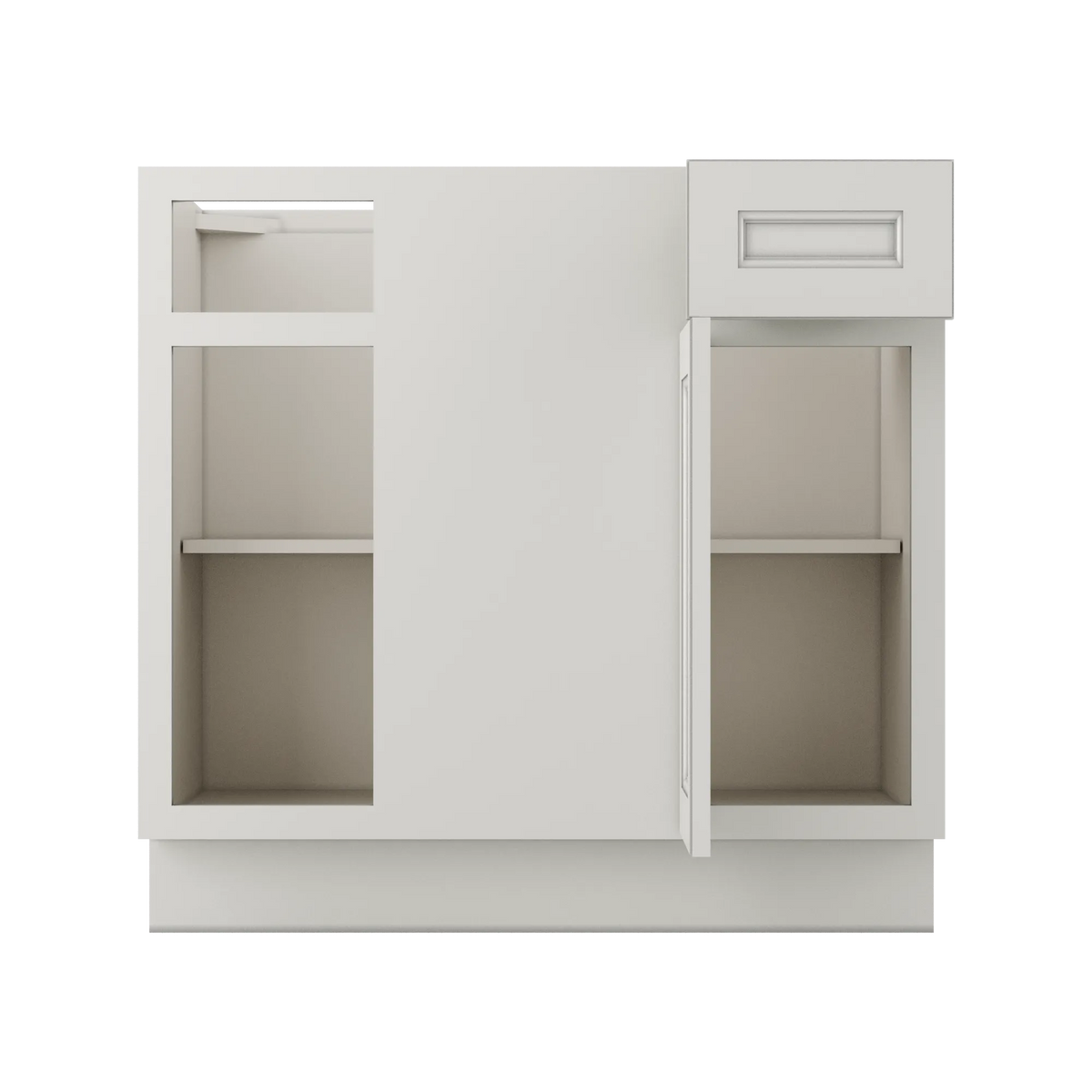 Blind Corner Base Kitchen Cabinet SCB36 Milan Pearl 36 in. width 34.5 in. height 24 in. depth