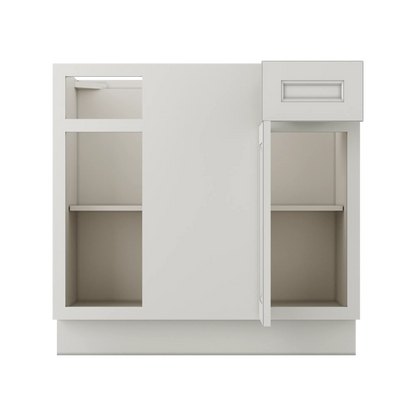 Blind Corner Base Kitchen Cabinet SCB36 Milan Pearl 36 in. width 34.5 in. height 24 in. depth