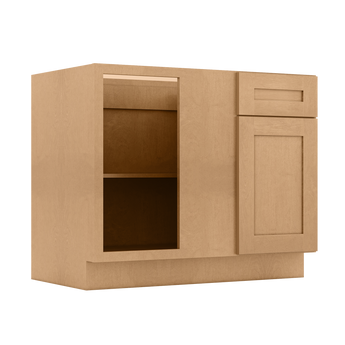 Blind Corner Base Kitchen Cabinet SCB42 Shaker Toffee 42 in. width 34.5 in. height 24 in. depth