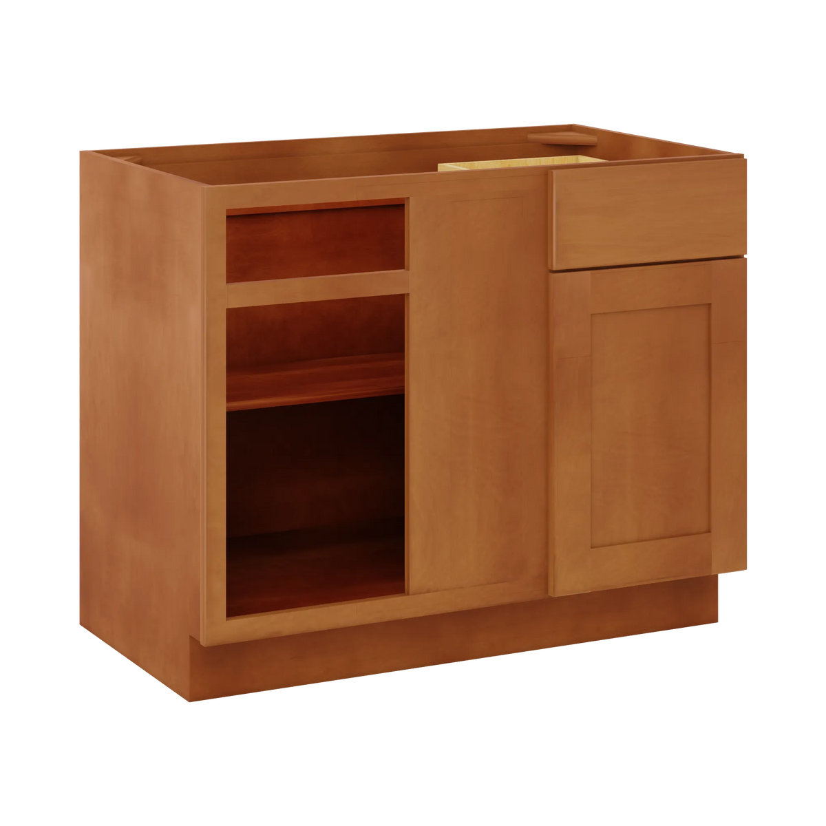 Blind Corner Base Kitchen Cabinet SCB42 Newport LessCare 42 in. width 34.5 in. height 24 in. depth