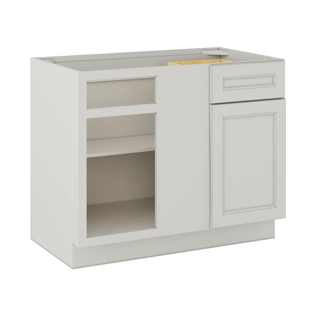 Blind Corner Base Kitchen Cabinet SCB42 Milan Pearl 42 in. width 34.5 in. height 24 in. depth
