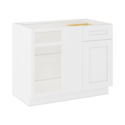 Blind Corner Base Kitchen Cabinet SCB42 Alpina White LessCare 42 in. width 34.5 in. height 24 in. depth