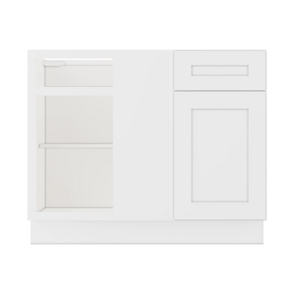 Blind Corner Base Kitchen Cabinet SCB42 Alpina White LessCare 42 in. width 34.5 in. height 24 in. depth
