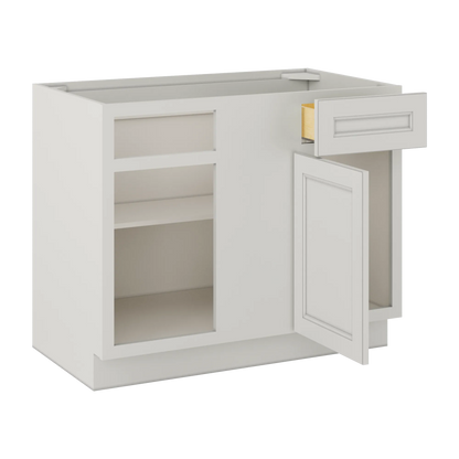 Blind Corner Base Kitchen Cabinet SCB42 Milan Pearl 42 in. width 34.5 in. height 24 in. depth