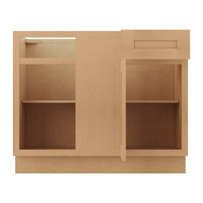 Blind Corner Base Kitchen Cabinet SCB42 Shaker Toffee 42 in. width 34.5 in. height 24 in. depth
