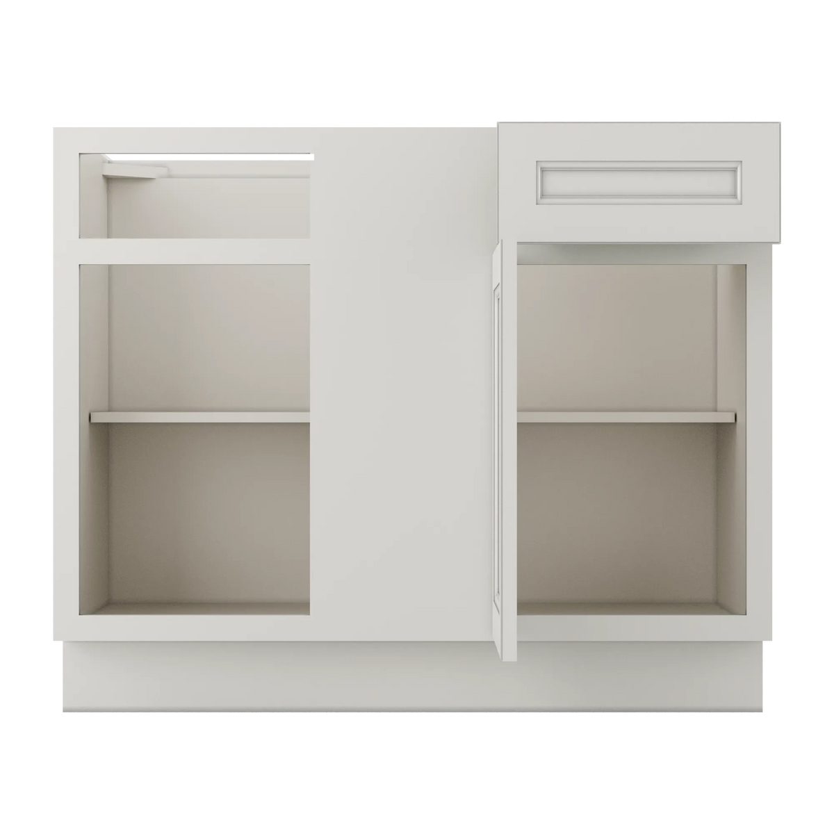 Blind Corner Base Kitchen Cabinet SCB42 Milan Pearl 42 in. width 34.5 in. height 24 in. depth