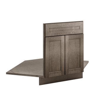 Sink Front Corner Base Kitchen Cabinet SFC42 Milan Slate 34.5 in. height 42 in. depth