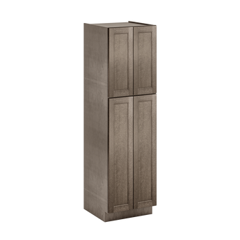 Utility Kitchen Cabinet U2484 Milan Slate 24 in. width 84 in. height 24 in. depth