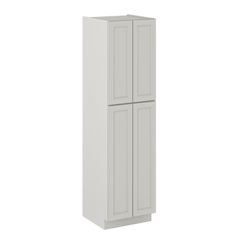 Utility Kitchen Cabinet U2490 Milan Pearl 24 in. width 90 in. height 24 in. depth