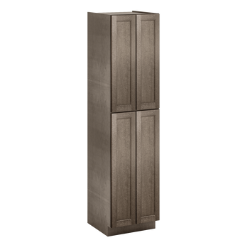 Utility Kitchen Cabinet U2496 Milan Slate 24 in. width 96 in. height 24 in. depth